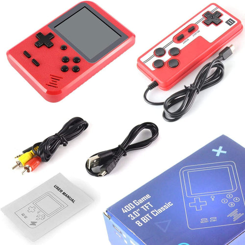Load image into Gallery viewer, Portable Game Pad With 400 Games Included + Additional Player