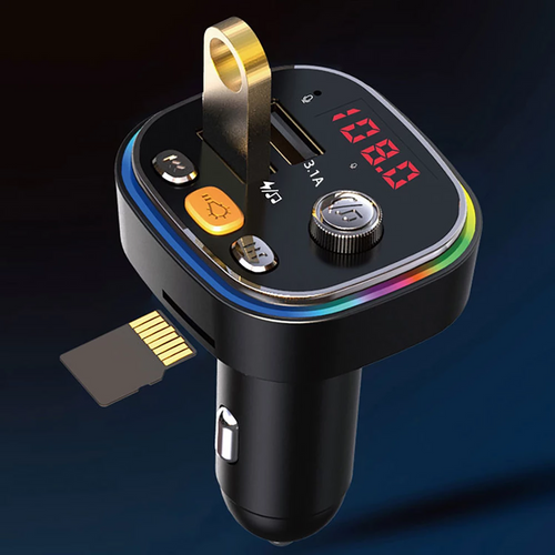 Load image into Gallery viewer, Handsfree Bluetooth MP3 Player Dual USB Fast Car Charger