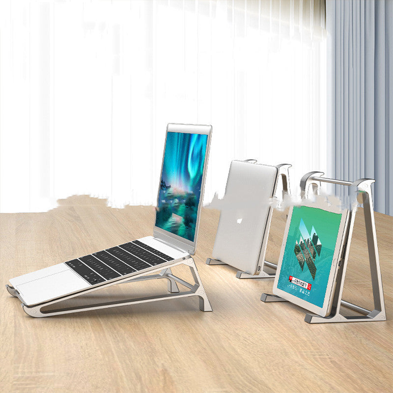 [Limited Time Offer !!!] Portable Laptop Holder Stand Base Aluminum Alloy Notebook Riser