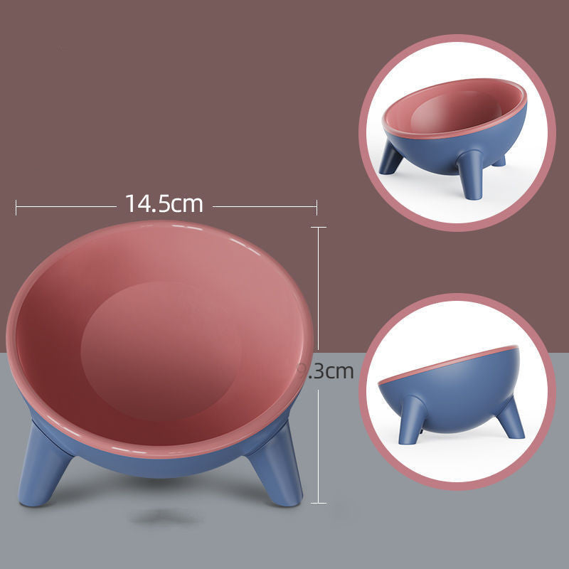 [Limited Time Offer !!!] Cat Dog Bowl With Stand Pet Feeding Food Bowls