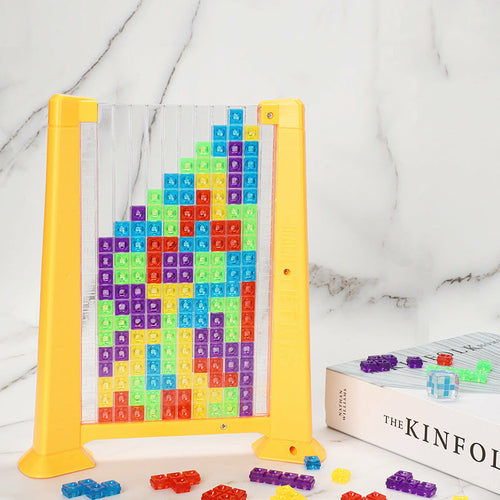 [Limited Time Offer !!!] Tetris Game Colorful 3D Puzzle Tangram Math Toys