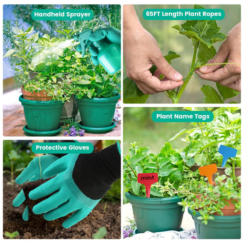 Load image into Gallery viewer, Ultimate 13Pcs Rustproof Garden Tool Set with Ergonomic Handles
