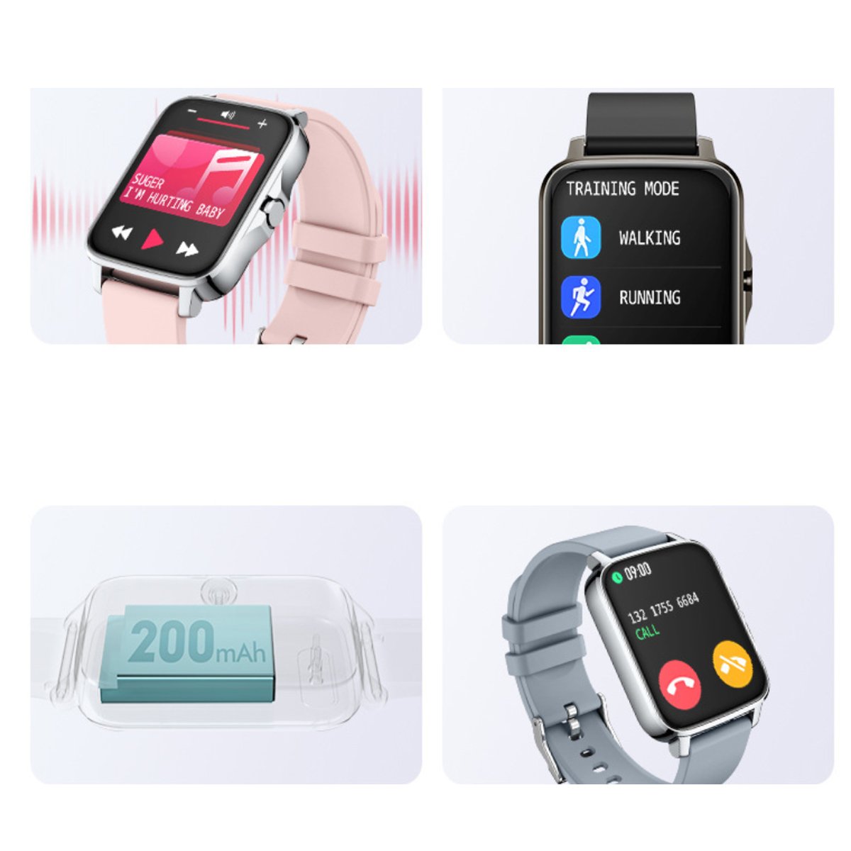 [Limited Time Offer !!!] Lifestyle Smart Watch Heart Health Monitor And More