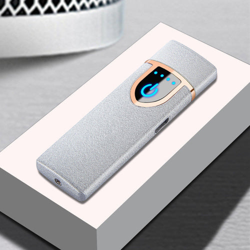 Load image into Gallery viewer, Creative fashion USB lighter charging cigarette lighter
