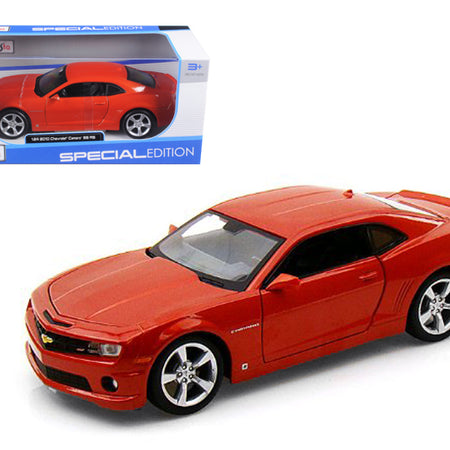 [Limited Time Offer !!!] 2010 Chevrolet Camaro RS SS Orange 1/24 Diecast Model Car by Maisto