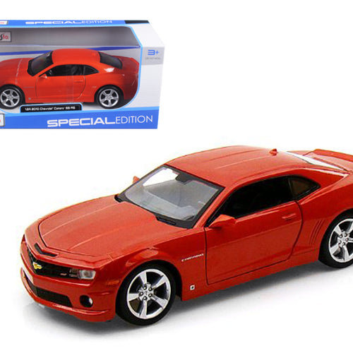 Load image into Gallery viewer, [Limited Time Offer !!!] 2010 Chevrolet Camaro RS SS Orange 1/24 Diecast Model Car by Maisto
