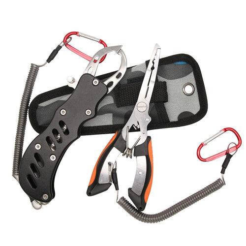 Load image into Gallery viewer, [Limited Time Offer !!!] Stainless Steel Multifunctional Fishing Pliers Spring Accessories Tool
