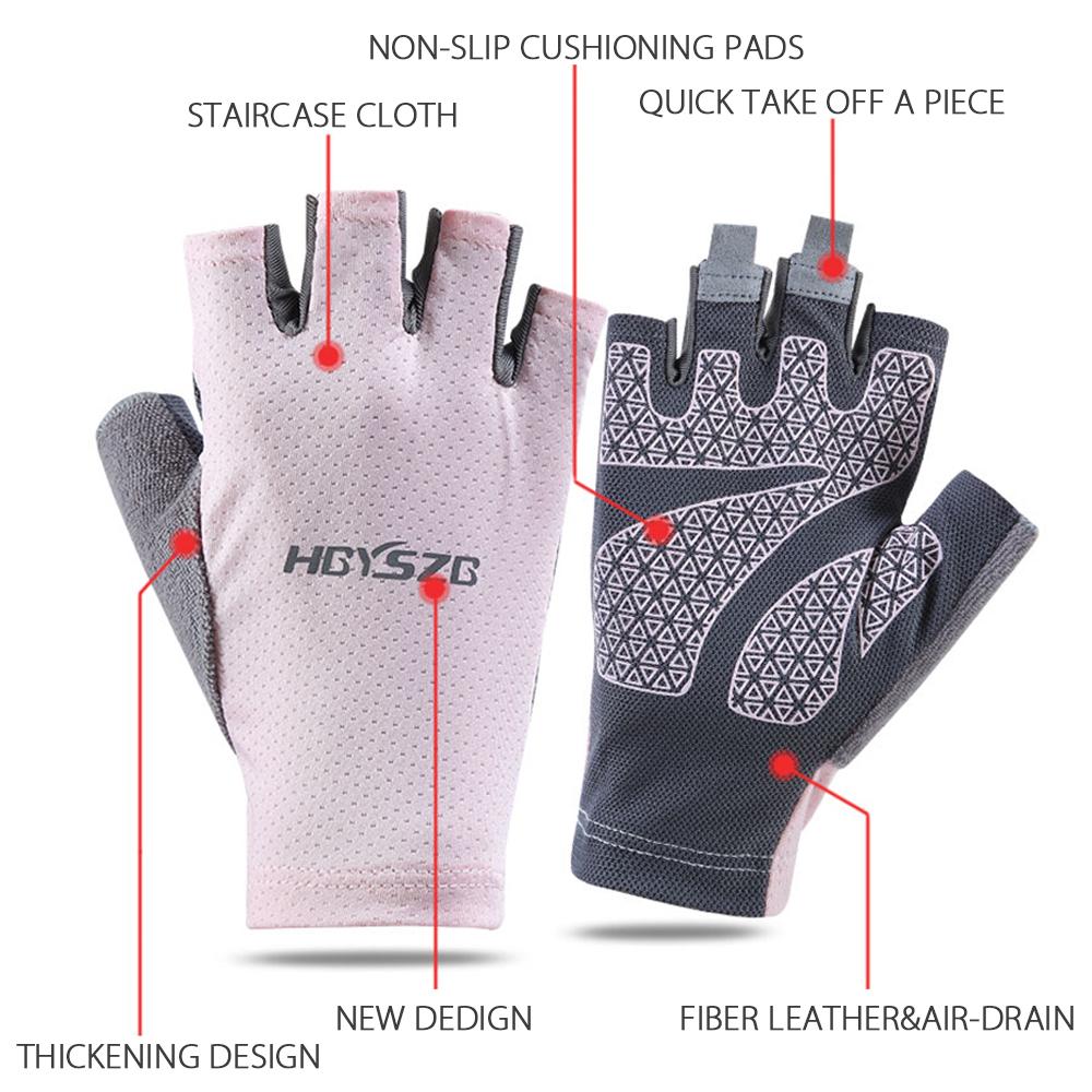 [Limited Time Offer !!!] Outdoor Non-slip Half-finger Sports Gloves for Hiking Biker Driving