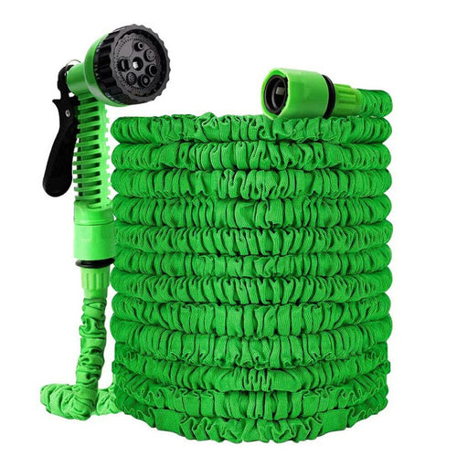Load image into Gallery viewer, Expanding Expandable Flexible Garden Water Hose w Spray Nozzle 25, 50,
