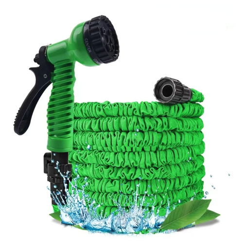 Load image into Gallery viewer, Expanding Expandable Flexible Garden Water Hose w Spray Nozzle 25, 50,
