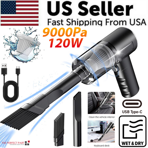 Load image into Gallery viewer, 120W Cordless Handheld Vacuum Cleaner Small Mini Portable Car Auto
