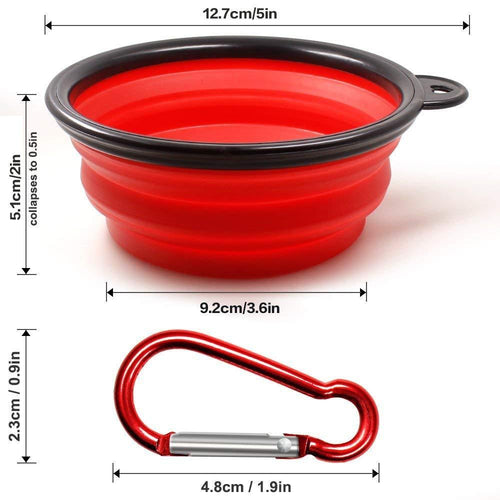 Load image into Gallery viewer, [Limited Time Offer !!!] Collapsible Dog Bowls
