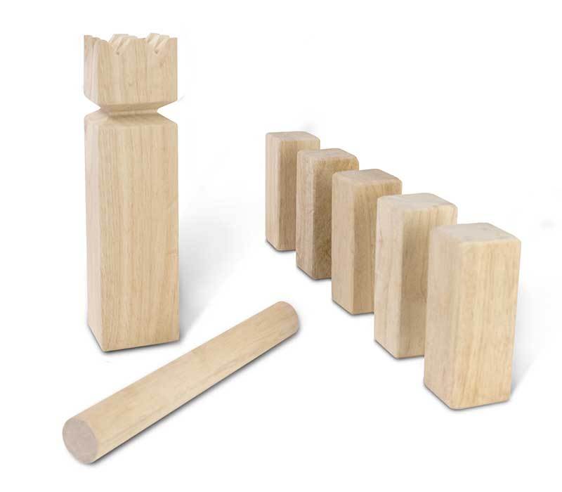 [Limited Time Offer !!!] Kubb Game Premium Set