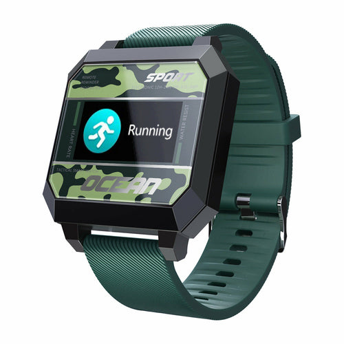 [Limited Time Offer !!!] Heart Rate Blood Pressure Oximeter Step Smart Sports Watch