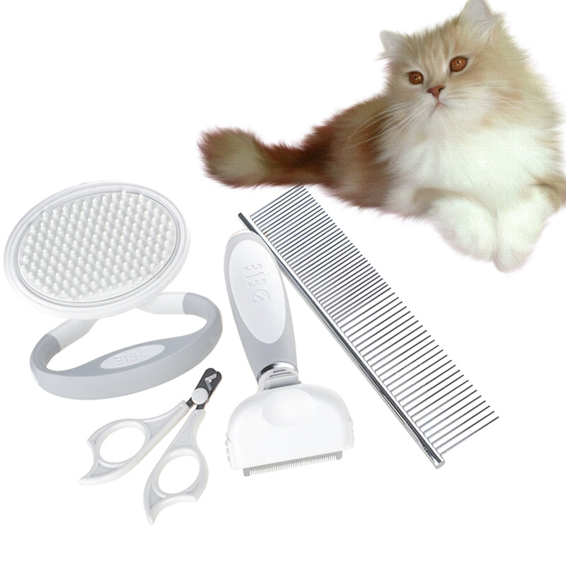 [Limited Time Offer !!!] Cats Wool Pet Hair Deshedding Brush Set Comb