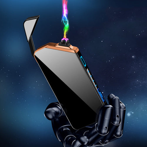 Load image into Gallery viewer, Creative fashion USB lighter charging cigarette lighter
