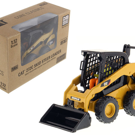[Limited Time Offer !!!] CAT Caterpillar 272C Skid Steer Loader with Working Tools and Operator