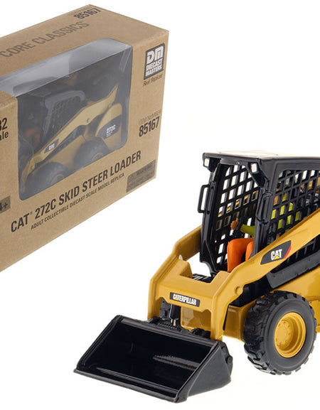 [Limited Time Offer !!!] CAT Caterpillar 272C Skid Steer Loader with Working Tools and Operator