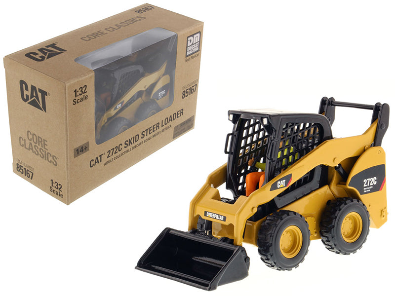 [Limited Time Offer !!!] CAT Caterpillar 272C Skid Steer Loader with Working Tools and Operator