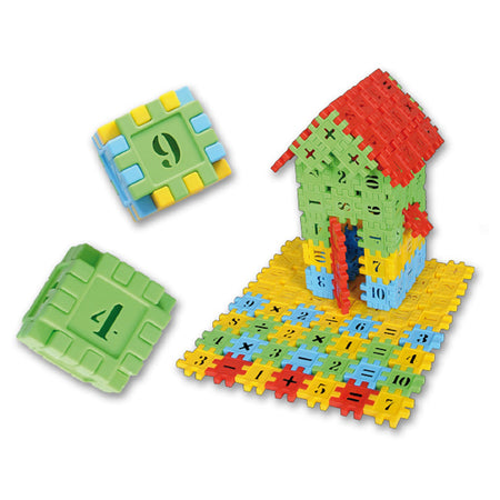 [Limited Time Offer !!!] Matrax Smarty Smart Number Blocks, 100 Pieces, In Carton Box,