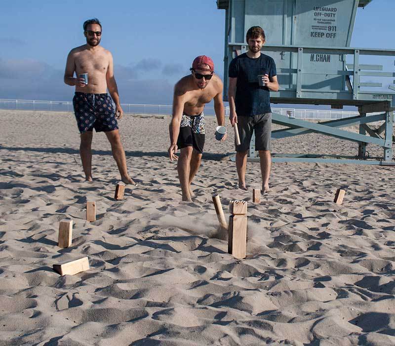 [Limited Time Offer !!!] Kubb Game Premium Set