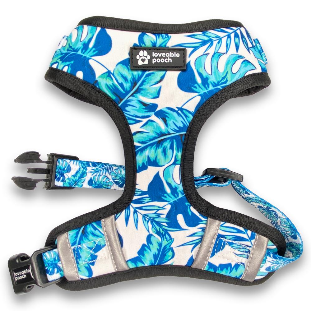 [Limited Time Offer !!!] Beach Vibes Dog Harness & Leash Set