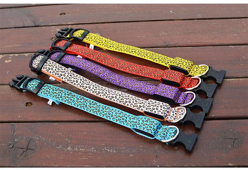 Load image into Gallery viewer, [Limited Time Offer !!!] Fashion Leopard Adjustable Led Dog Collar
