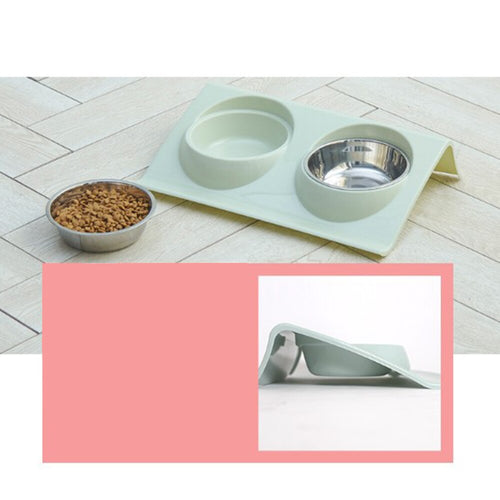 Load image into Gallery viewer, [Limited Time Offer !!!] Food Water FeederDouble Pet Bowls Feeding
