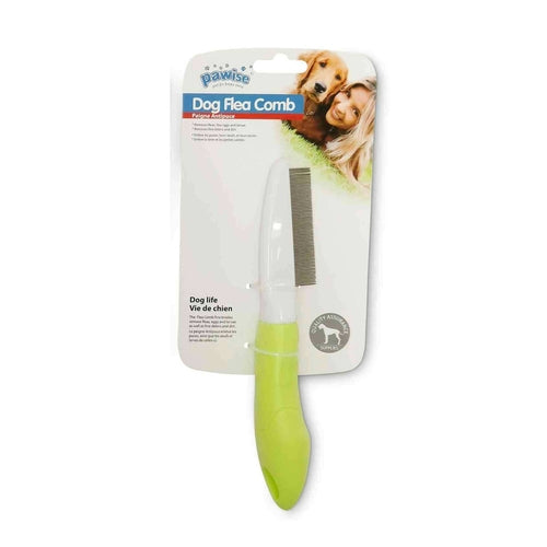 [Limited Time Offer !!!] Dog Flea Comb Metal Bristle Brush Remove Eggs Larvae Dirt Debris Pet