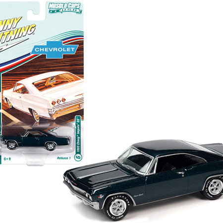 [Limited Time Offer !!!] 1965 Chevrolet Impala SS Tahitian Turquoise Metallic Limited Edition
