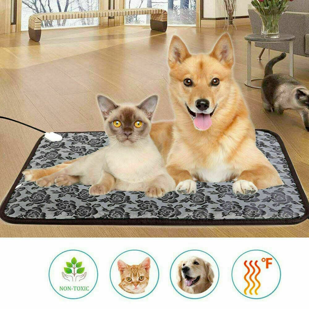 [Limited Time Offer !!!] Thermal Heating Waterproof Bed Pad for Pets with Adjustable