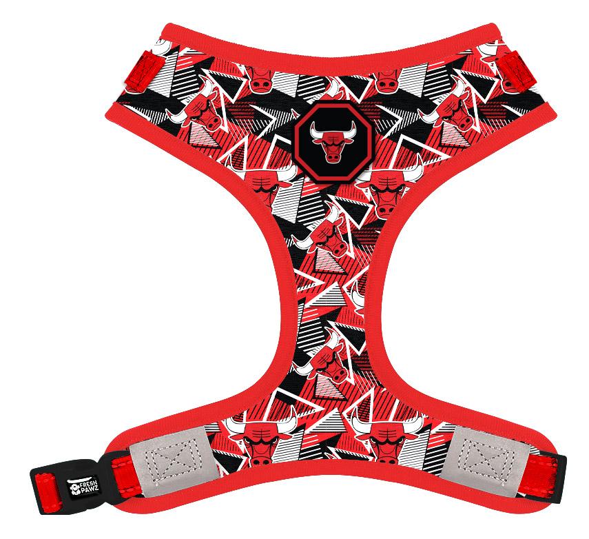 [Limited Time Offer !!!] Chicago Bulls x Fresh Pawz | Adjustable Mesh Harness