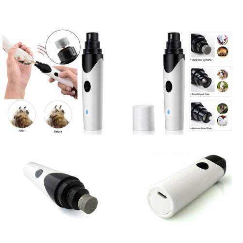 Load image into Gallery viewer, [Limited Time Offer !!!] Pet Nail Grinder Dog Cat Electric Trimmer Rechargeable Clipper Claw
