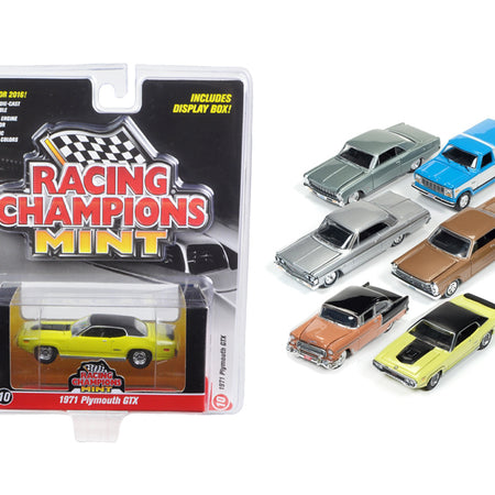 [Limited Time Offer !!!] Mint Release 2 Set B Set of 6 cars 1/64 Diecast Model Cars by Racing