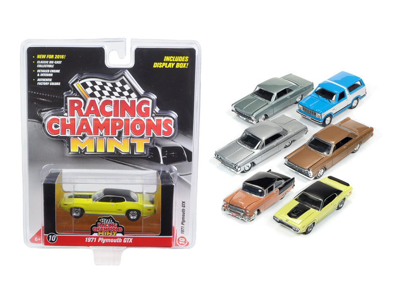 [Limited Time Offer !!!] Mint Release 2 Set B Set of 6 cars 1/64 Diecast Model Cars by Racing