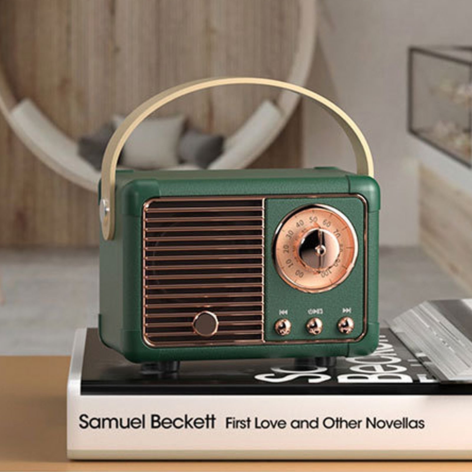 [Limited Time Offer !!!] Bluetooth Compact Retro Speakers with Radio