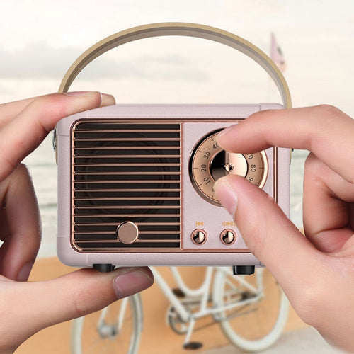 Load image into Gallery viewer, [Limited Time Offer !!!] Bluetooth Compact Retro Speakers with Radio
