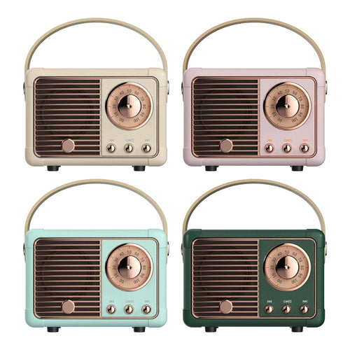 Load image into Gallery viewer, [Limited Time Offer !!!] Bluetooth Compact Retro Speakers with Radio
