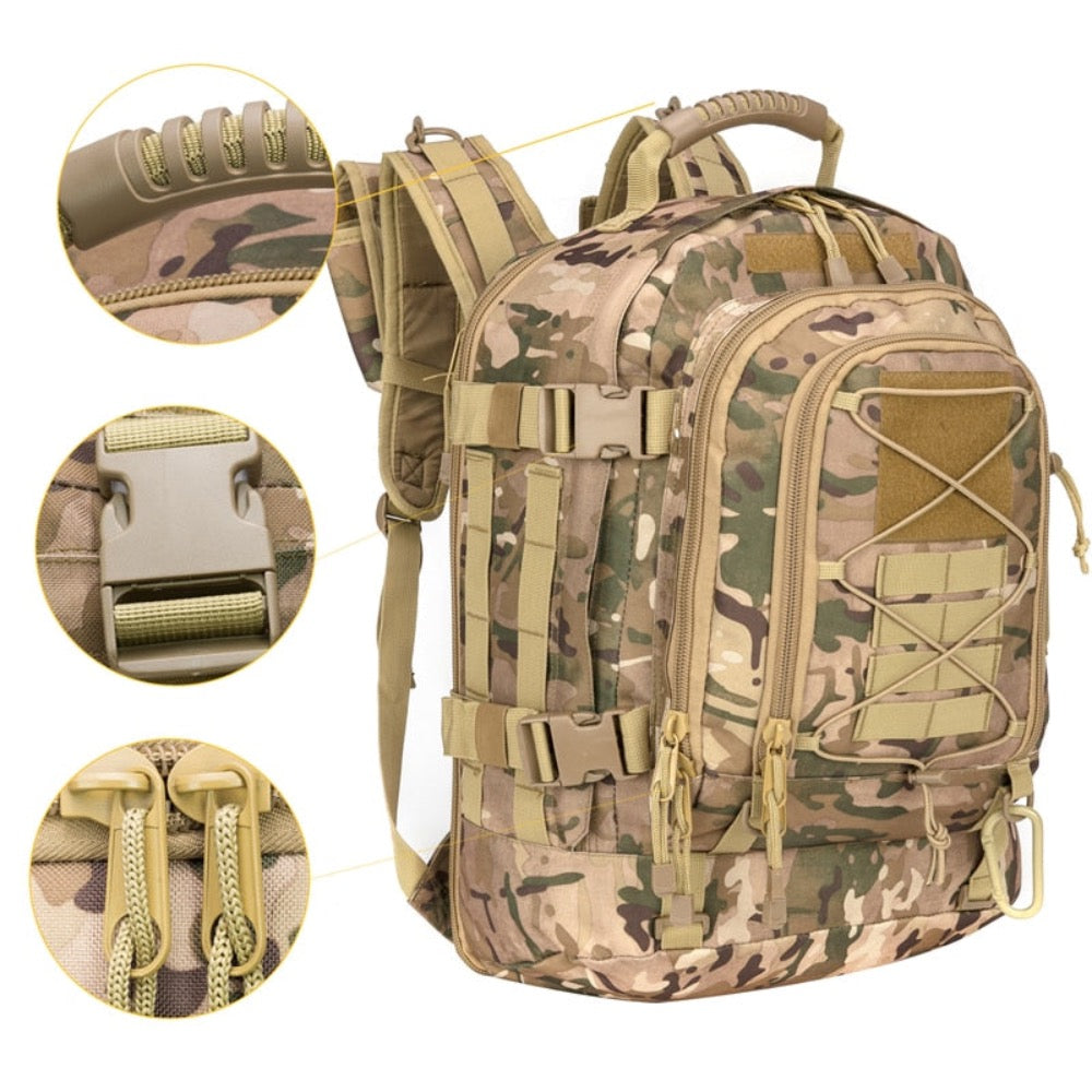 [Limited Time Offer !!!] Large Capacity Waterproof Camping Outdoor Backpack