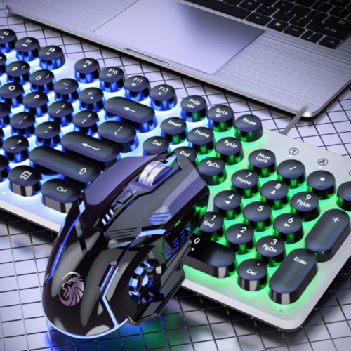 Load image into Gallery viewer, [Limited Time Offer !!!] Dragon LED Backlight Gaming USB Wired Keyboard Mouse Set
