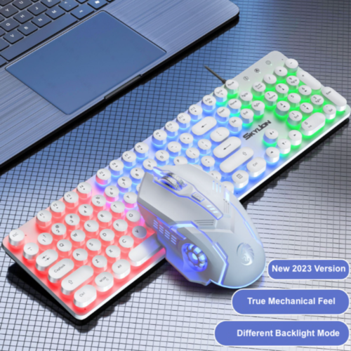 Load image into Gallery viewer, [Limited Time Offer !!!] Dragon LED Backlight Gaming USB Wired Keyboard Mouse Set
