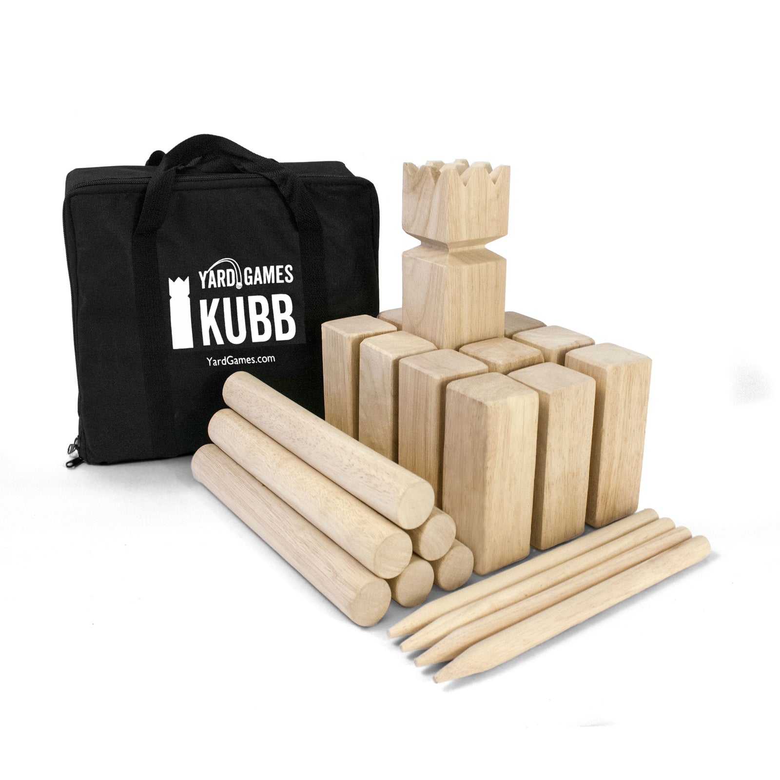 [Limited Time Offer !!!] Kubb Game Premium Set