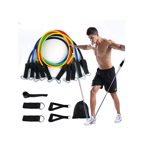 Load image into Gallery viewer, 11 Fitness Workout Bands Sports Gym
