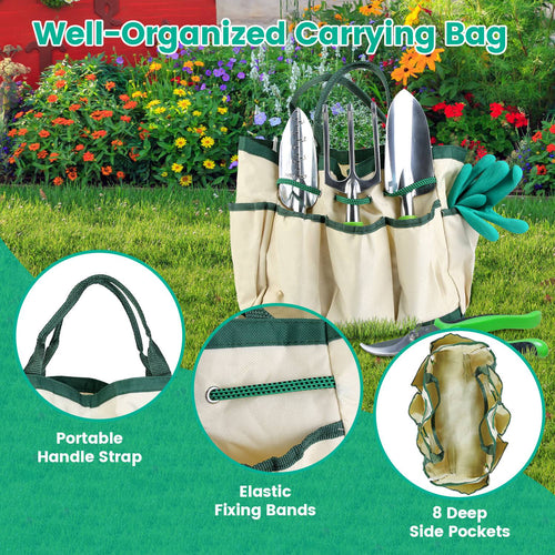 Load image into Gallery viewer, Ultimate 13Pcs Rustproof Garden Tool Set with Ergonomic Handles

