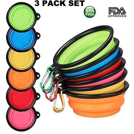 [Limited Time Offer !!!] Collapsible Dog Bowls