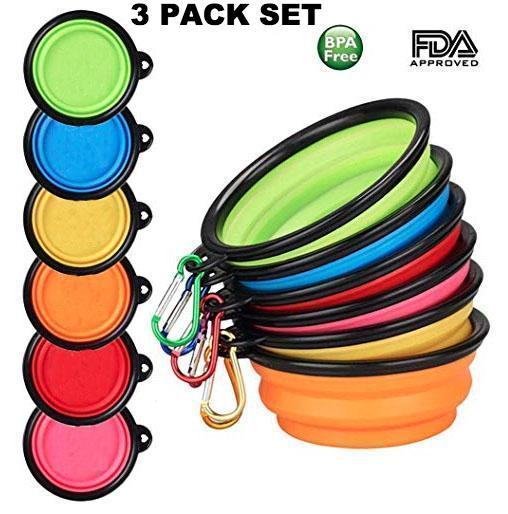 [Limited Time Offer !!!] Collapsible Dog Bowls