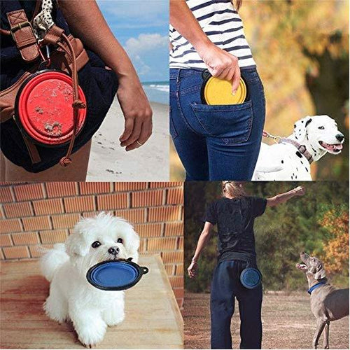 Load image into Gallery viewer, [Limited Time Offer !!!] Collapsible Dog Bowls
