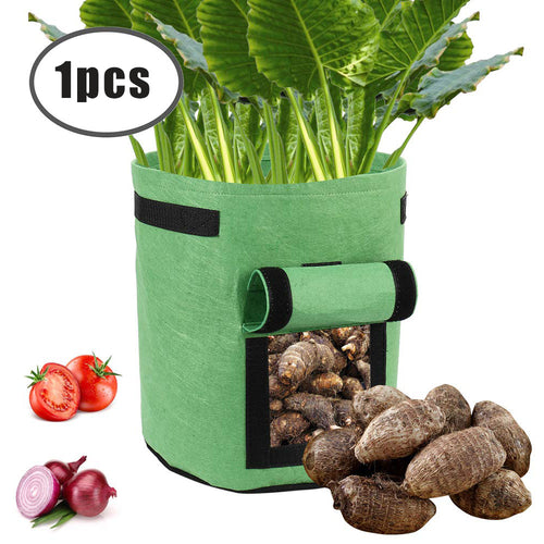 Load image into Gallery viewer, Portable Plant Bag Potato Planting Bag Durable Bag
