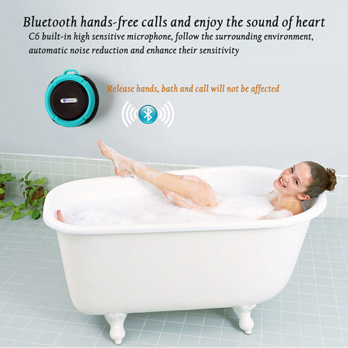 Load image into Gallery viewer, [Limited Time Offer !!!] Mini Portable Waterproof Bluetooth Speaker with Suction Cup
