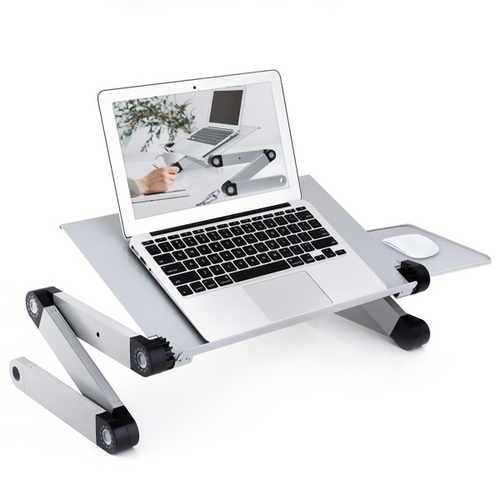 Load image into Gallery viewer, [Limited Time Offer !!!] Adjustable Height Laptop Stand for Desk Ergonomic Computer Table
